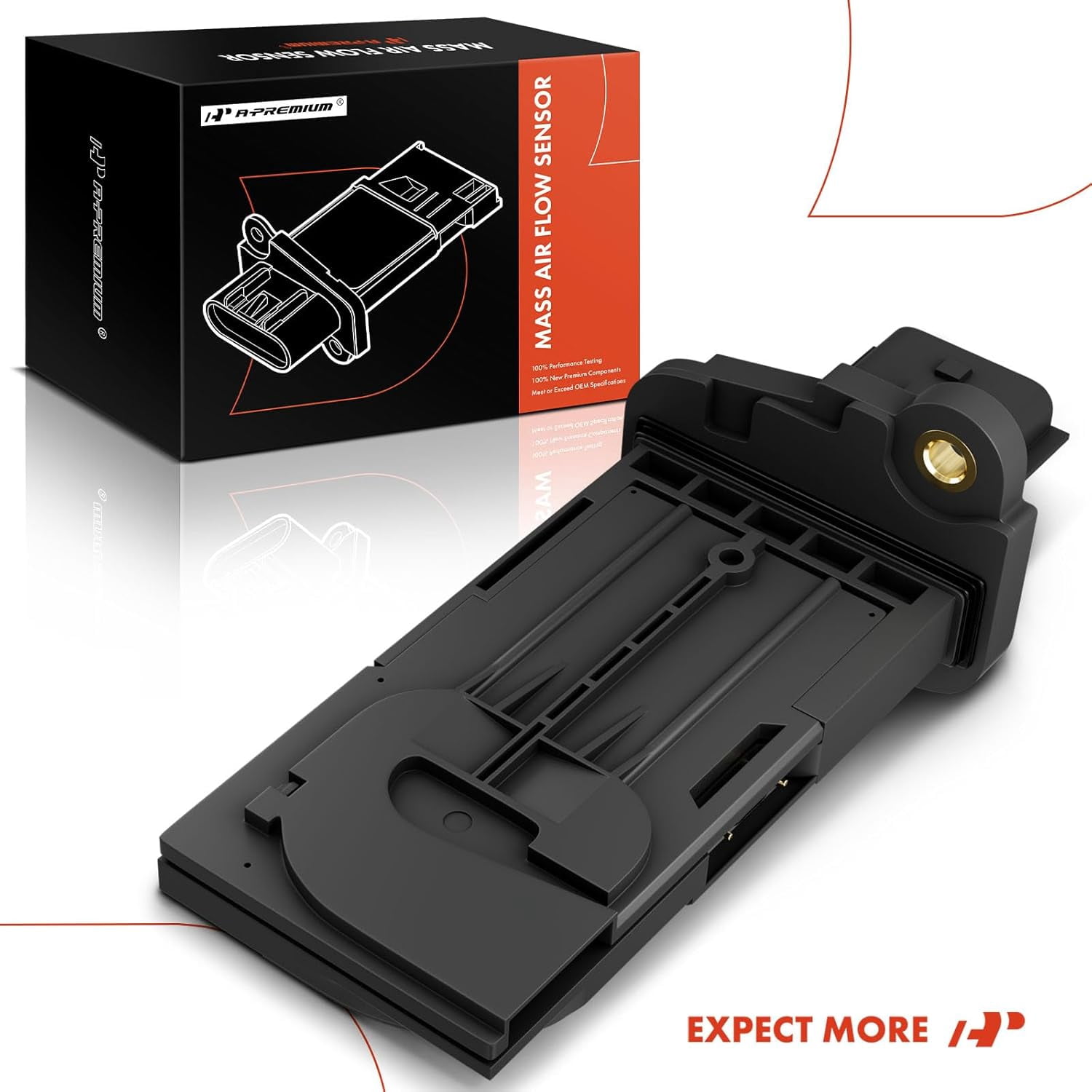 A-Premium Mass Air Flow Sensor Meter MAF Compatible with Nissan & Infiniti Cars - 16-20 - Altima, Maxima, Murano, Pathfinder, Sentra, Rogue Sport, Kicks, Versa Note, Juke, QX60, Replace# 226805RB0A