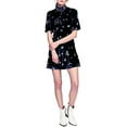 thumbnail image 4 of Free People Robe Mini pour Femme « Be My Baby », Bleu, 12, 4 of 7