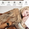 thumbnail image 3 of WERPE  Highland Cattle Plush Bed Blanket Throw Size, Cute Cow Flower Throw Blanket for Kids Boys Teens, Bull Cattle Sherpa Blanket Western Cowboy Fuzzy Flannel Lightweight Cozy Bedroom  White, 3 of 6