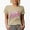 Tan, variant on Distressed Groovy Easter - 90s Retro Art, Favor, Souvenir or Merch Gift, White T-Shirt, Large