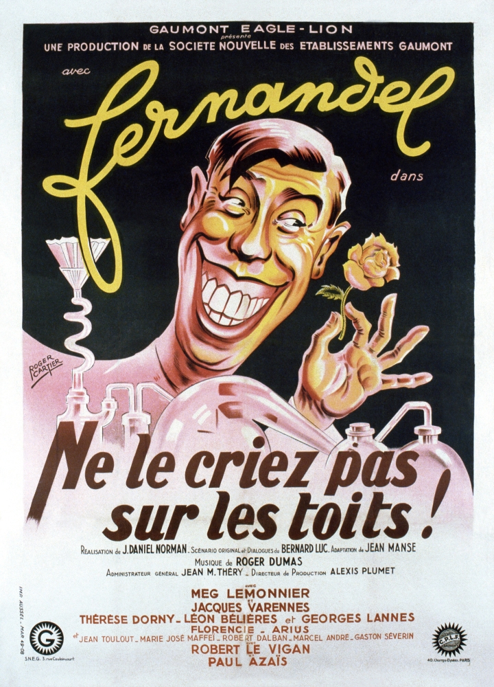 Ne Le Criez Pas Sur Les Touts Canvas Art - (24 x 36)