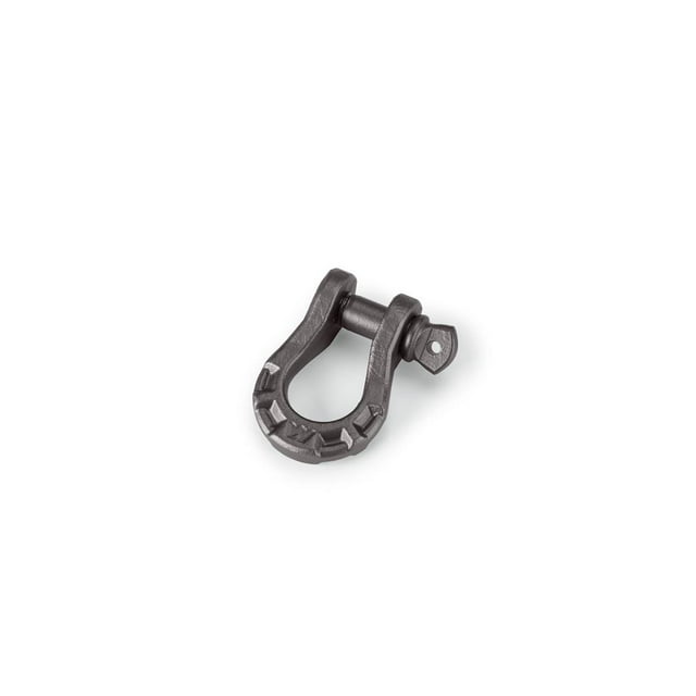 Warn D-Ring 92092 Epic; 1/2 Inch Shackle With 5/8 Inch Pin; 5000 Pound and Under Weight Rating; Forged Steel; Single