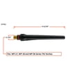 thumbnail image 2 of Long Back Cap for TIG Welding Torches 17/18/26 - Model: 57Y02 - (2 PACK), 2 of 3