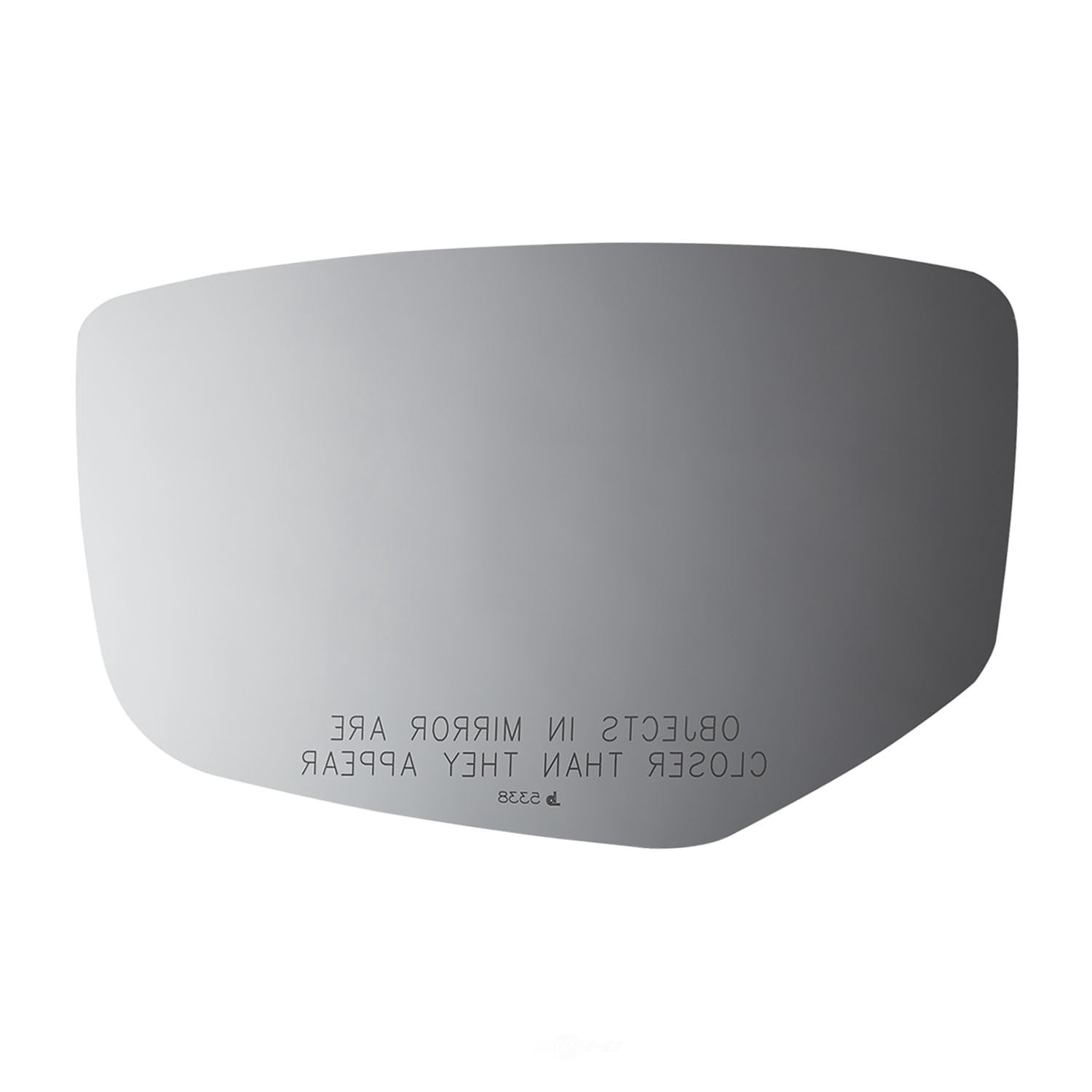 Burco Side View Mirror Replacement Glass - Clear Glass - 5338