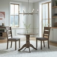 thumbnail image 2 of Liberty Furniture 3 Piece Drop Leaf Table Dining Room Set with 2 Slat Back Side Chairs - Sandstone, 2 of 9