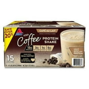 Atkins Gluten Free Protein-Rich Shake, Caf au Lait, Keto Friendly (15 pk)
