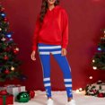 thumbnail image 7 of Women's Christmas Printed Ankle Length Seasonal Printed Leggings, 7 of 7