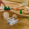 thumbnail image 4 of KAKOWELY train track prop Toy Train Track Accessories Simulation Barricade Plaything DIY Train Road Block Replacement Railway Parts Train Track Railing Barrier Pretend Model for Games, 4 of 5