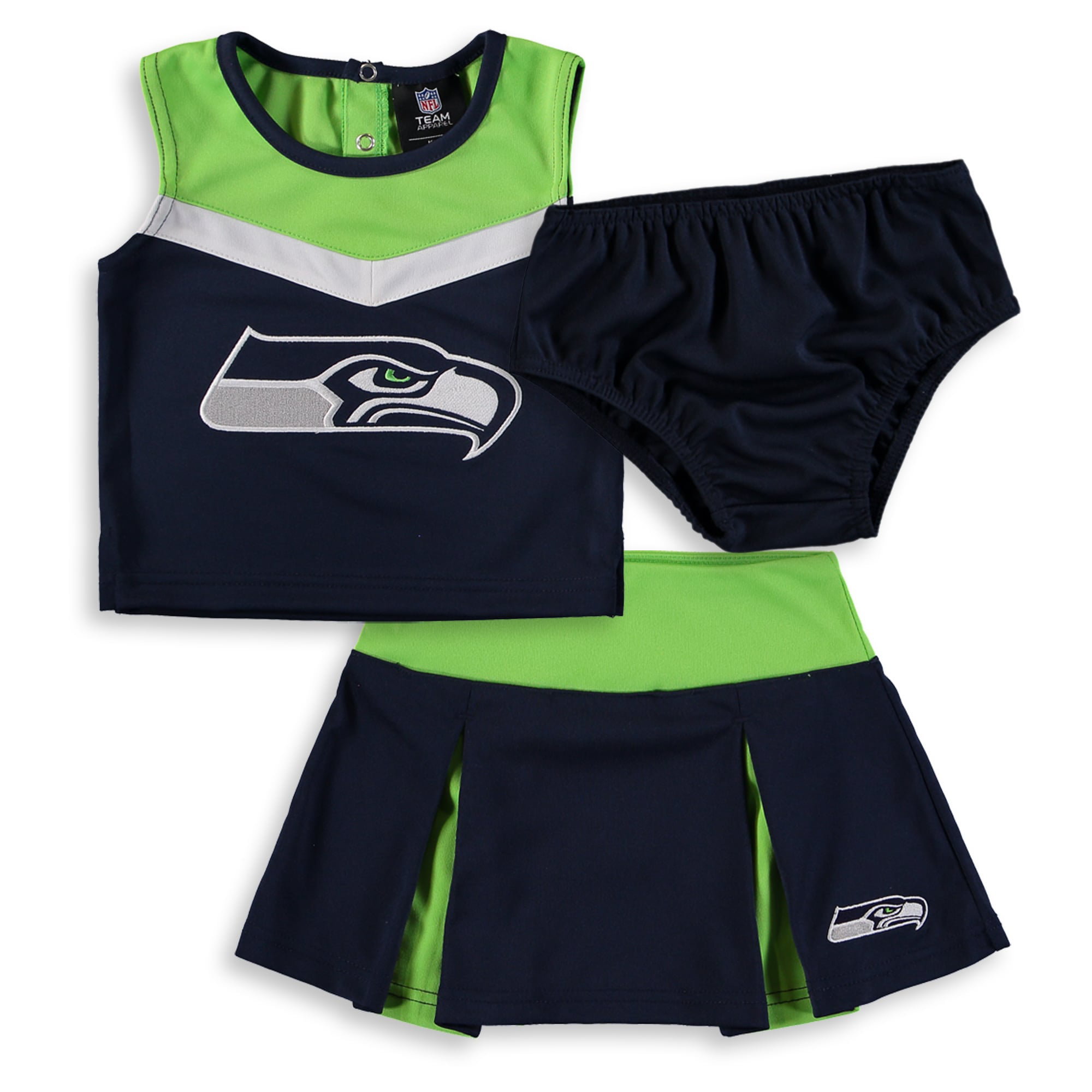Seattle Seahawks Toddler Girl Skirt 