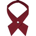 thumbnail image 1 of LinYooLi Nœud Papillon Noir pour Femmes, Nœuds Papillon Réglables Croisés pour Uniforme de Filles Nœud Papillon Croisé pour Remise de Diplôme Scolaire, 1 of 6