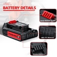 thumbnail image 3 of Batería Recargable Bonacell 20V 3.8Ah con Cargador para Black & Decker, 3 of 7
