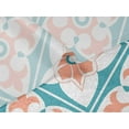 thumbnail image 5 of oneOone Velvet Yellow Fabric Floral & Tiles Moroccan Fabric For Sewing Printed Craft Fabric By The Yard 58 Inch Wide, 5 of 5