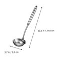 thumbnail image 3 of Stainless Steel Oil Filter Spoon Cooking Strainer Colander Hot Pot Soup Ladle, 3 of 3