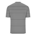 thumbnail image 4 of WRKEKC Men's Casual Short Sleeve Shirts Classic Striped Printed Button-Front Crew Neck Top for Men Fashion Daily Wear and Casual Gatherings, 4 of 5