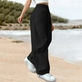 thumbnail image 4 of iHPH7 Fall Clothes Lounge Pants Women Athleisure Women's Joggers Travel Pants Sweatpants Women Fall Outfits for Women Black L, 4 of 9