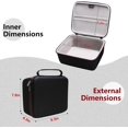 thumbnail image 2 of REJODA-LTGEM Projector Case Compatible with AuKing Projector 2025/2024 Upgraded Mini Projector(Inside: 8.4"x7.2"x3.2"), Case Only, 2 of 4