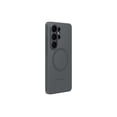 thumbnail image 4 of Samsung Silicone Fitted Soft Shell Case with Magnet for Galaxy S26 Ultra - Black, 4 of 6