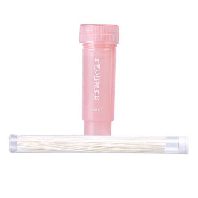 Esquirla Piercing Aftercare Earrings Hole Cleaner Cleaning Line - 160xLine and Cleaner,