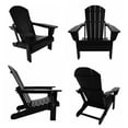 thumbnail image 4 of Paradise Outdoor Folding Poly Adirondack Chair (Set of 4), 4 of 11