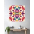 thumbnail image 2 of Pattern Project #17 Poster Wall Art, Modern Wall Decor For Living Room Bedroom, 24x24 UNFRAMED, 2 of 3