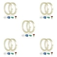 thumbnail image 3 of Decodeary 2Pcs Insulation Tapes Warning Line Sided Self Adhesive Waterproof Drawing Clear Positioning Tape Printing DIY Desktop 5Set, 3 of 6
