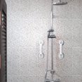 thumbnail image 1 of Mango con ventosa, juego de 2, barra de apoyo para ducha y baño, 25 kg, para personas mayores, pared, en blanco/gris, 1 of 2