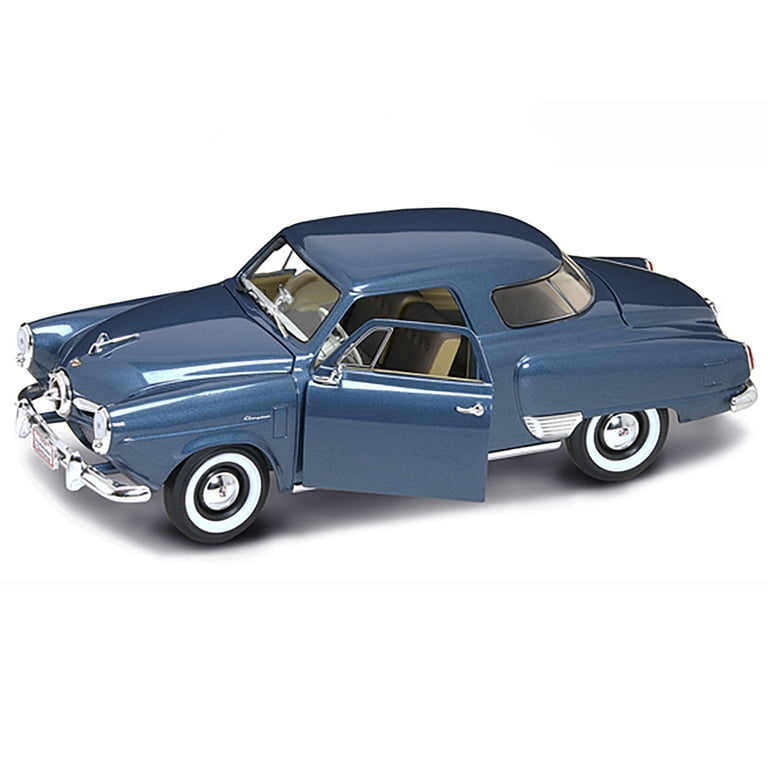 1950 Studebaker Champion Blue Metallic 1/18 Diecast Model Car by