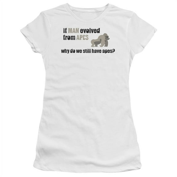 Evolved From Apes Officially Licensed Juniors T Shirt