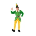 thumbnail image 1 of Disfraz de elfo navideño Morph Elf para hombre, tamaño 2XL, color verde, 1 of 5