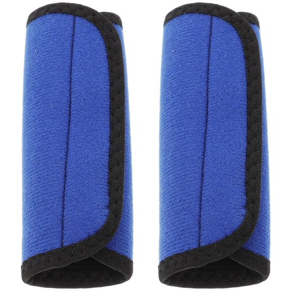 HEANUJJ Soft Anti-Slip Barbell Pads Blue Neoprene for Workout Safety