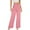c01Pink, variant on Arnsht Women's Wide Leg Pants High Waisted Suit Long Pants Business Casual Solid Color Office Dress Trousers Pants for Women Black XL
