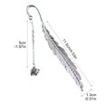 thumbnail image 3 of Ancient Style Readers Students School Supplies Exquisite Metal Bookmark, 3 of 5