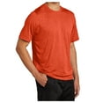 thumbnail image 4 of Mens Polyester Heather Contender Tee Deep Orange Heather Small, 4 of 6