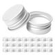 thumbnail image 2 of 50 tapones de aluminio con tapa de rosca para botellas, tapas de rosca metálicas de repuesto para botellas de leche de vidrio, 2 of 8