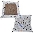 thumbnail image 1 of Hamster Cage Hammock Reversible: Hamster Swing Bed Small Animal Hanging Hammock, 1 of 4