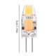 thumbnail image 5 of 2 uds AC/DC12-24V G4 COB0705 bombillas LED accesorios de lámpara de silicona no regulables (blanco cálido), 5 of 7