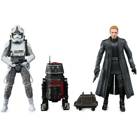Star Wars Black Series The First Order Action Figure 4-Pack (AT-AT Driver, R5 Astromech Droid, Mouse Droid & General Hux)