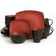 thumbnail image 1 of Vajilla Gibson Roja Mate para 4 Personas 16pz, 1 of 2
