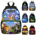 thumbnail image 2 of Minecraft Backpack For Kids School Bag Backpack Characters Bag, 2 of 3