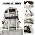 thumbnail image 4 of JIALIOU Mini Backpack Purse for Women Quilted Casual Daypack Small Travel Shoulder Bag, Pink Roses Climbing on Wall, 4 of 7