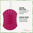 thumbnail image 3 of Conair x Tamera Mowry Housley Scalp Shampoo Massage Hair Brush, Pink, 3 of 7