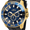 Blue, variant on INVICTA Pro Diver Men 50mm Stainless Steel Gold Gold dial VH63 Quartz