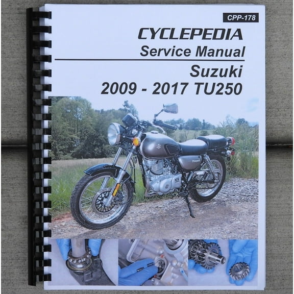 2009-2017 Suzuki TU250 TU 250 SERVICE & REPAIR MANUAL