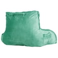 thumbnail image 6 of Home Soft Things Faux Fur Bedrest Pillow - Blue Turquoise - 20" x 18" x 17", 6 of 7