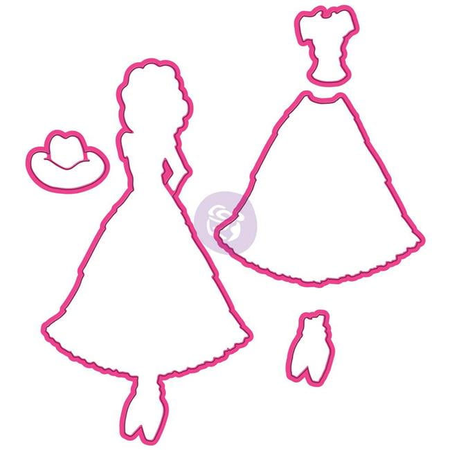 Prima Marketing 911836 Julie Nutting Metal Die - Annie