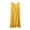 #0396-Yellow, variant on Pounoo Nightgowns for Women Sleeveless Ruffle Hem Loose Fit Modal Solid Sleep Dresses Cozy Breathable Lightweight Loungewear Gift
