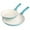 Aqua Blue, variant on Spice by Tia Mowry Savory Saffron 2 Piece Ceramic Nonstick Aluminum Frying Pan Set in Grey