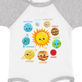 thumbnail image 4 of Inktastic Cute Planets, Solar System, Space, Cosmos, Galaxy Boys or Girls Baby Bodysuit, 4 of 5