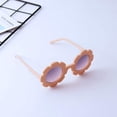 thumbnail image 4 of Lunettes de Soleil à Fleurs pour Enfants, Lunettes à Fleurs Rondes pour Tout-Petites Filles, Lunettes de Soleil Mignonnes pour Bébé, Extérieur Plage Colorées, 4 of 4
