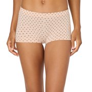 Maidenform® Dream® Cotton Boyshort Underwear DM0002 Color: Almond Heart Print Size: LARGE